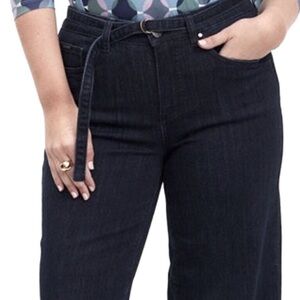 Designer Wide jeans crop jeans wide leg NWT